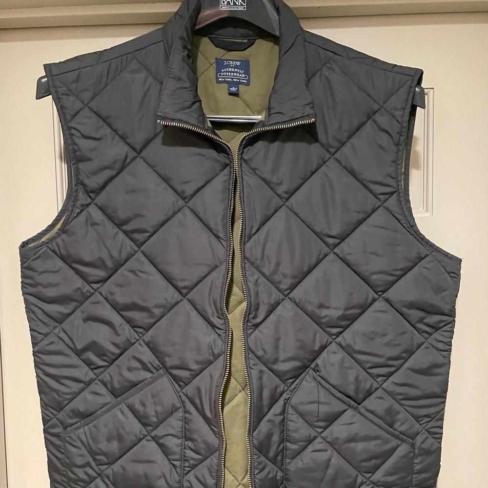 JCrew Quilted Vest